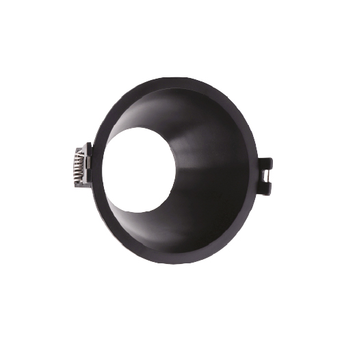 Spot seba byn  embutir para GU10 redondo plástico alto 5,3cm diámetro 9,3cm blanco y negro